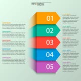 Abstract 3D Paper Infographics. Vector abstract 3d paper infographic elements.Business infographics.Ribbons infographic design royalty free illustration Abstract 3D Paper Infographics. Vector abstract 3d paper infographic elements.Business infographics.Ribbons infographic design royalty free illustration
