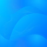 Vector abstracte blauwe achtergrondkrommeovergang stock illustratie Vector abstracte blauwe achtergrondkrommeovergang stock illustratie