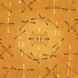 Vector abstracte lichte beige achtergrond met gouden fractal patronen en elementen van harten Royalty-vrije Stock Afbeeldingen Vector abstracte lichte beige achtergrond met gouden fractal patronen en elementen van harten Royalty-vrije Stock Afbeeldingen