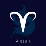 Aries zodiac symbol. Predicting the future with the signs of the zodiac. Stock Photos Aries zodiac symbol. Predicting the future with the signs of the zodiac. Stock Photos
