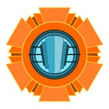 Vector Art Deco Emblem royalty free illustration Vector Art Deco Emblem royalty free illustration