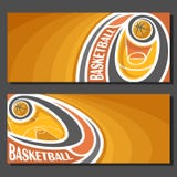 Vector banners for Basketball royalty free illustration Vector banners for Basketball royalty free illustration