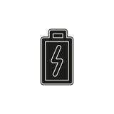 vector Battery charging - power vector illustration vector Battery charging - power vector illustration