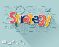 Vector business strategy concept vector illustration Vector business strategy concept vector illustration
