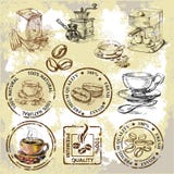 Vector Coffee Elements Royalty Free Stock Photo Vector Coffee Elements Royalty Free Stock Photo