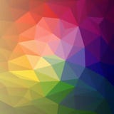 Vector colorful abstract rainbow polygon background vector illustration Vector colorful abstract rainbow polygon background vector illustration