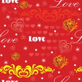 Seamless valentines day pattern 9 stock illustration Seamless valentines day pattern 9 stock illustration