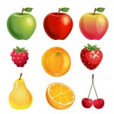 Vector de la fruta del od de la colección libre illustration Vector de la fruta del od de la colección libre illustration