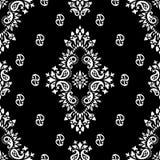 Vector de Paisley inconsútil ilustración del vector Vector de Paisley inconsútil ilustración del vector