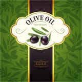Vector decorative olive branch.For label, pack. Royalty Free Stock Photography Vector decorative olive branch.For label, pack. Royalty Free Stock Photography