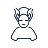 Vector del icono de los tratamientos del cuerpo aislado en el fondo blanco, cuerpo T libre illustration Vector del icono de los tratamientos del cuerpo aislado en el fondo blanco, cuerpo T libre illustration