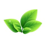Vector eco green leaves. Abstract ecology background stock illustration Vector eco green leaves. Abstract ecology background stock illustration