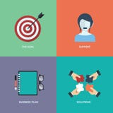 Vector el negocio de colección, el márketing y los conceptos de las finanzas Elementos del diseño para el web y las aplicaciones stock de ilustración Vector el negocio de colección, el márketing y los conceptos de las finanzas Elementos del diseño para el web y las aplicaciones stock de ilustración