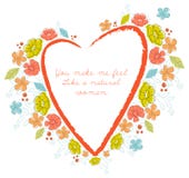 Vector Floral Frame. royalty free illustration Vector Floral Frame. royalty free illustration