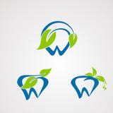 Vector fresco del logotipo del dentista con concepto, el icono, el elemento, y la plantilla naturales para la compañía libre illustration Vector fresco del logotipo del dentista con concepto, el icono, el elemento, y la plantilla naturales para la compañía libre illustration