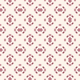 Vector geometric traditional folk ornament. Dark red and white seamless pattern stock illustration Vector geometric traditional folk ornament. Dark red and white seamless pattern stock illustration