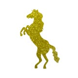 Vector Golden Horse Silhouette, Gold Texture, Background Illustration. vector illustration Vector Golden Horse Silhouette, Gold Texture, Background Illustration. vector illustration