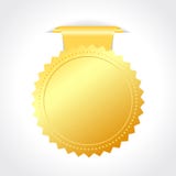 Vector golden seal Stock Photo Vector golden seal Stock Photo