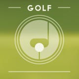 Vector golf background stock illustration Vector golf background stock illustration