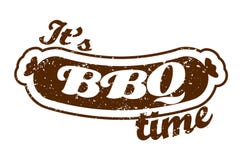 Vector. Grill sausage: It's Barbecue time. Summer BBQ. BBQ season. BBQ poster. Summer Picnic outdoor. Family BBQ day. royalty free illustration Vector. Grill sausage: It's Barbecue time. Summer BBQ. BBQ season. BBQ poster. Summer Picnic outdoor. Family BBQ day. royalty free illustration