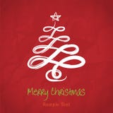 Vector Hand Drawing Christmas Tree Stock Images Vector Hand Drawing Christmas Tree Stock Images