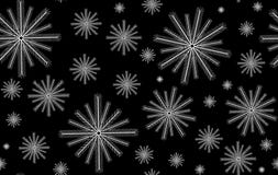 Vector Happy New Year seamless pattern with decorative snowflakes. Merry Christmas decorative endless texture stock illustration Vector Happy New Year seamless pattern with decorative snowflakes. Merry Christmas decorative endless texture stock illustration