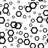 Vector hexagon abstract geometric seamless pattern. vector illustration Vector hexagon abstract geometric seamless pattern. vector illustration