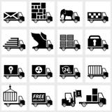 Vector icon set delivery stock illustration Vector icon set delivery stock illustration