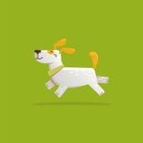 Vector il cane divertente ed amichevole dell'illustrazione del fumetto - illustrazione vettoriale Vector il cane divertente ed amichevole dell'illustrazione del fumetto - illustrazione vettoriale