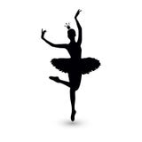 Vector illustratie Ballerinapictogram royalty-vrije illustratie Vector illustratie Ballerinapictogram royalty-vrije illustratie