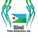 Vector illustration of a Background for Djibouti Independence Day Design. - Vector royalty free illustration Vector illustration of a Background for Djibouti Independence Day Design. - Vector royalty free illustration
