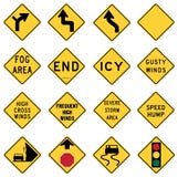 Traffic Warning Signs in the United States
