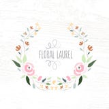 Vector illustration of colorful flat design style foral frame an vector illustration Vector illustration of colorful flat design style foral frame an vector illustration