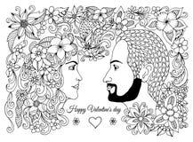 https://thumbs.dreamstime.com/t/vector-illustration-greeting-card-valentines-love-couple-man-woman-flowers-vector-drawing-art-created-hand-c-83801852.jpg