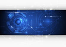Vector illustration hi-tech blue abstract technology background stock illustration Vector illustration hi-tech blue abstract technology background stock illustration