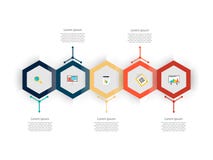 Vector illustration Infographic design template with icons and 5 options or steps. royalty free illustration Vector illustration Infographic design template with icons and 5 options or steps. royalty free illustration