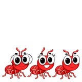 Vector Illustration of Little Ant in Line stock illustration Vector Illustration of Little Ant in Line stock illustration