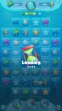Vector illustration loading playing field stock illustration Vector illustration loading playing field stock illustration