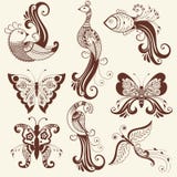 Vector illustration of mehndi ornament. Traditional indian style, ornamental floral elements for henna tattoo, stickers stock illustration Vector illustration of mehndi ornament. Traditional indian style, ornamental floral elements for henna tattoo, stickers stock illustration