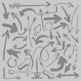 Vector illustration. Set of different arrows stock illustration Vector illustration. Set of different arrows stock illustration