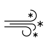 Blizzard Icon Vector stock illustration Blizzard Icon Vector stock illustration