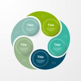 Vector infographic template for diagram, graph, presentation and chart. Business concept with 5 options, parts, steps