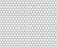 Vector l'esagono senza cuciture moderno del modello della geometria, estratto in bianco e nero del favo Immagine Stock Libera da Diritti Vector l'esagono senza cuciture moderno del modello della geometria, estratto in bianco e nero del favo Immagine Stock Libera da Diritti