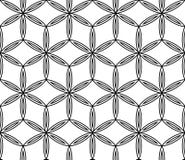 Vector la flor sagrada inconsútil moderna del modelo de la geometría de la vida, extracto blanco y negro Fotografía de archivo Vector la flor sagrada inconsútil moderna del modelo de la geometría de la vida, extracto blanco y negro Fotografía de archivo