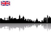 vector London silhouette skyline wi