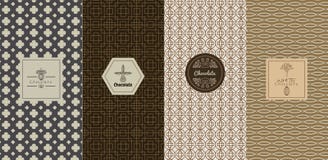Vector los conceptos y las plantillas de diseño del logotipo en estilo linear de moda ilustración del vector Vector los conceptos y las plantillas de diseño del logotipo en estilo linear de moda ilustración del vector