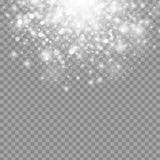 Vector Magic White Glow Light Effect Isolated On Transparent Background. Christmas Design Element Royalty Free Stock Images Vector Magic White Glow Light Effect Isolated On Transparent Background. Christmas Design Element Royalty Free Stock Images
