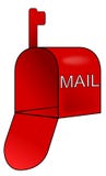 Vector Mailbox Icon Stock Images
