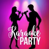 Vector man, woman singing silhouette Royalty Free Stock Photos Vector man, woman singing silhouette Royalty Free Stock Photos