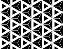 Vector modern seamless sacred geometry pattern hexagon triangles, black and white abstract royalty free illustration Vector modern seamless sacred geometry pattern hexagon triangles, black and white abstract royalty free illustration